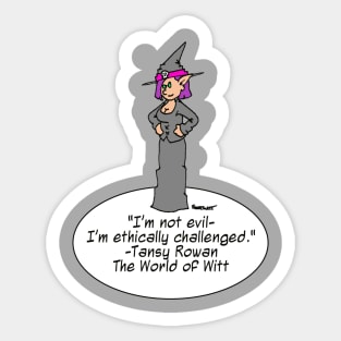 She's not evil... Sticker